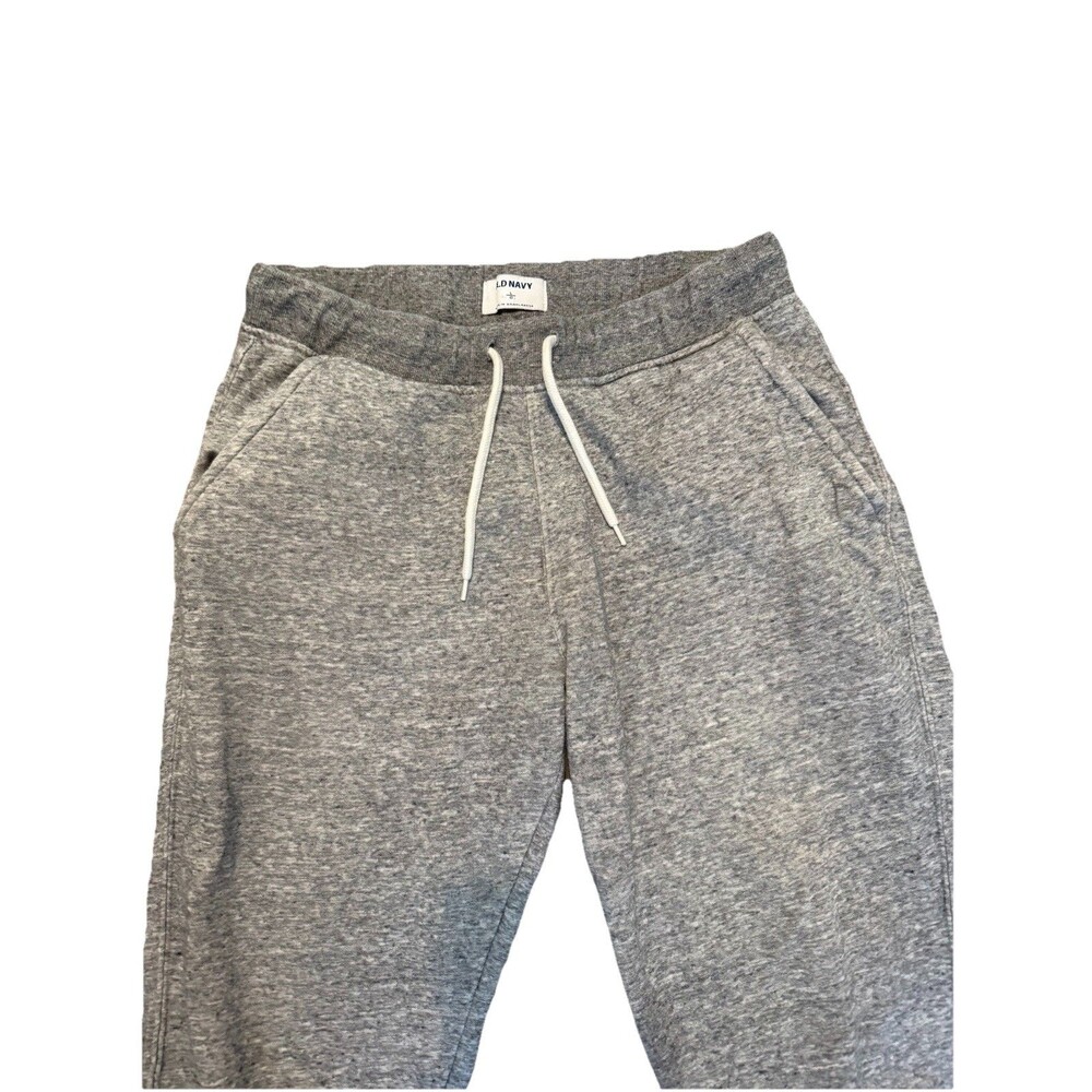 Old Navy Pants Women Large Gray Heathered Drawstring Elastic Waist Jogger Fleece